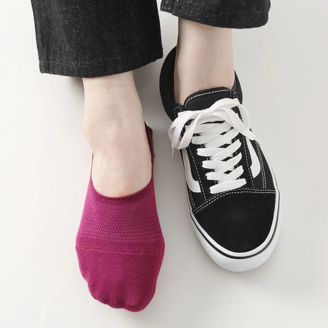 011110149 Dry Texture Cotton No-Show Socks
