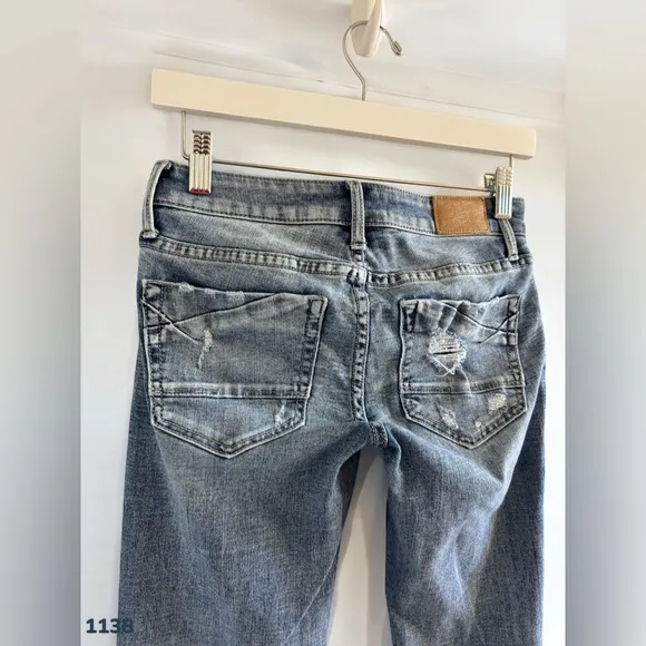 1138 Buckle | BKE Stella Low Rise Super Flare Jeans 25 (27x31) NWOT