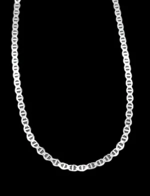 16" Sterling Silver Chain Flat Marina