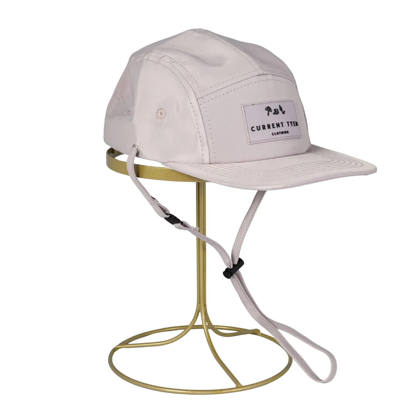 5 panel waterproof snapback hat lilac