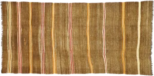 6'3" x 12'11" Vintage Kilim Rug