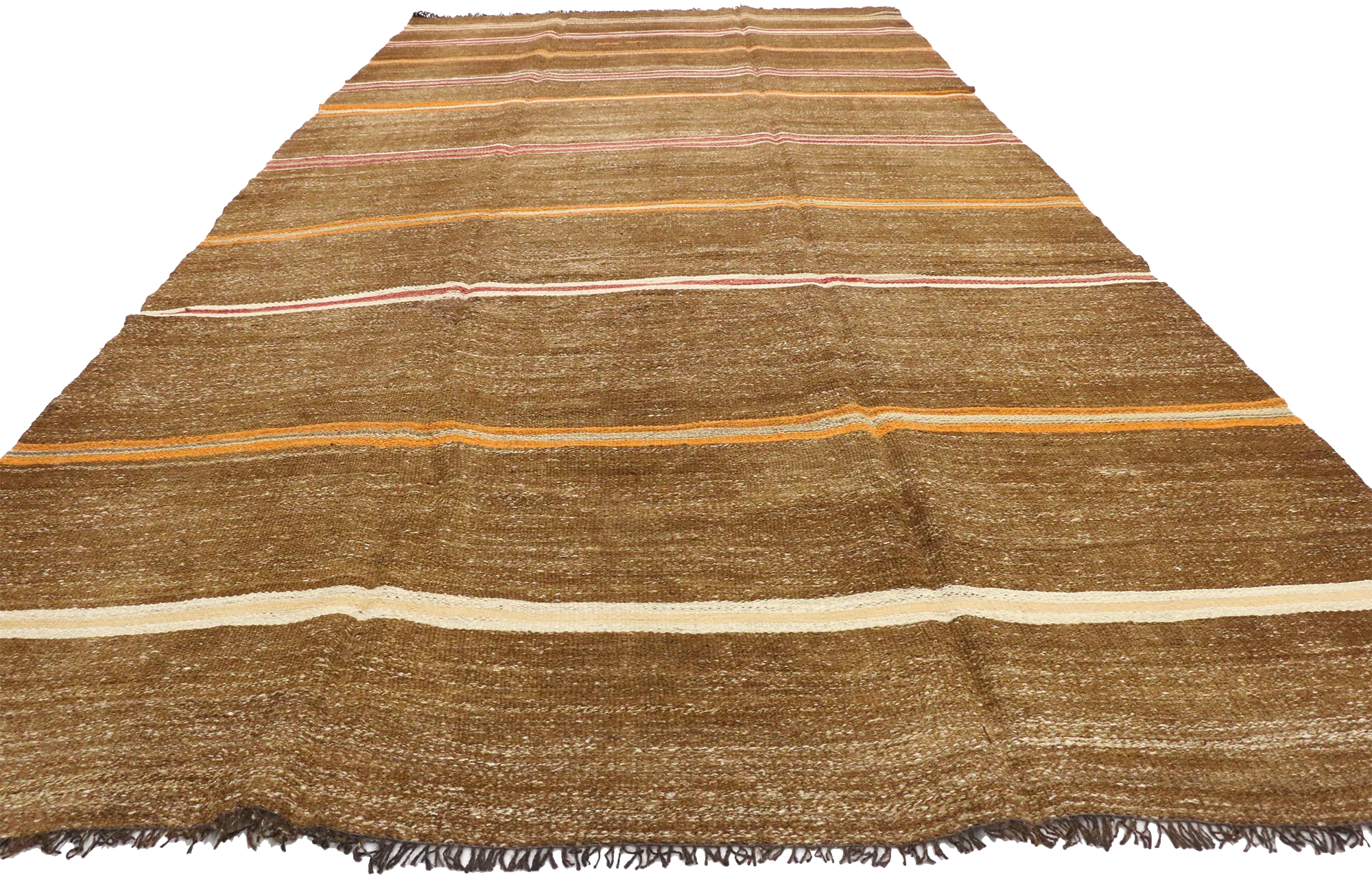 6'3" x 12'11" Vintage Kilim Rug
