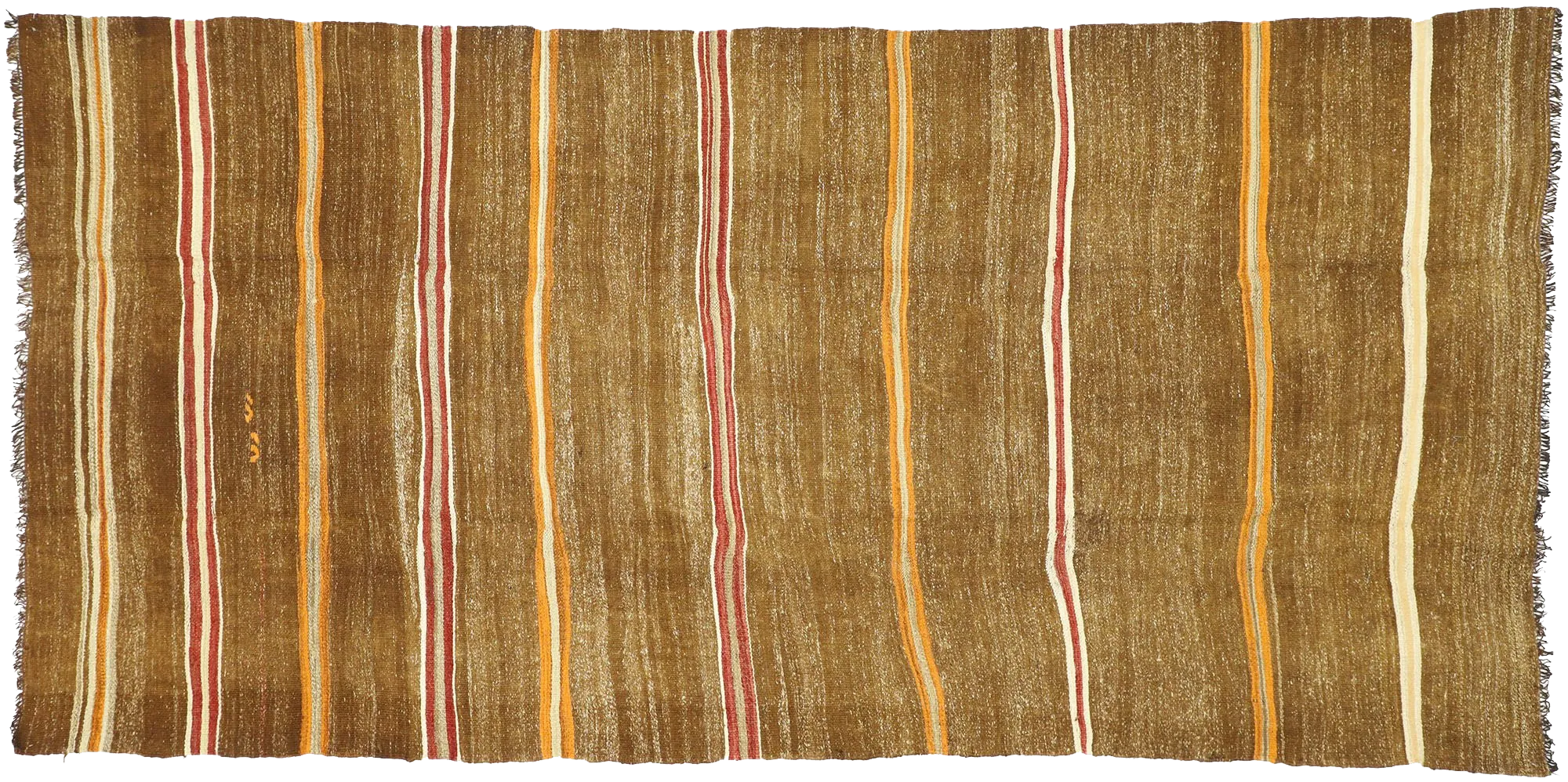 6'3" x 12'11" Vintage Kilim Rug