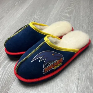 AFL Team Kicks Adelaide Crows Merino Wool Slippers Size US W 10.5 / M 9.5