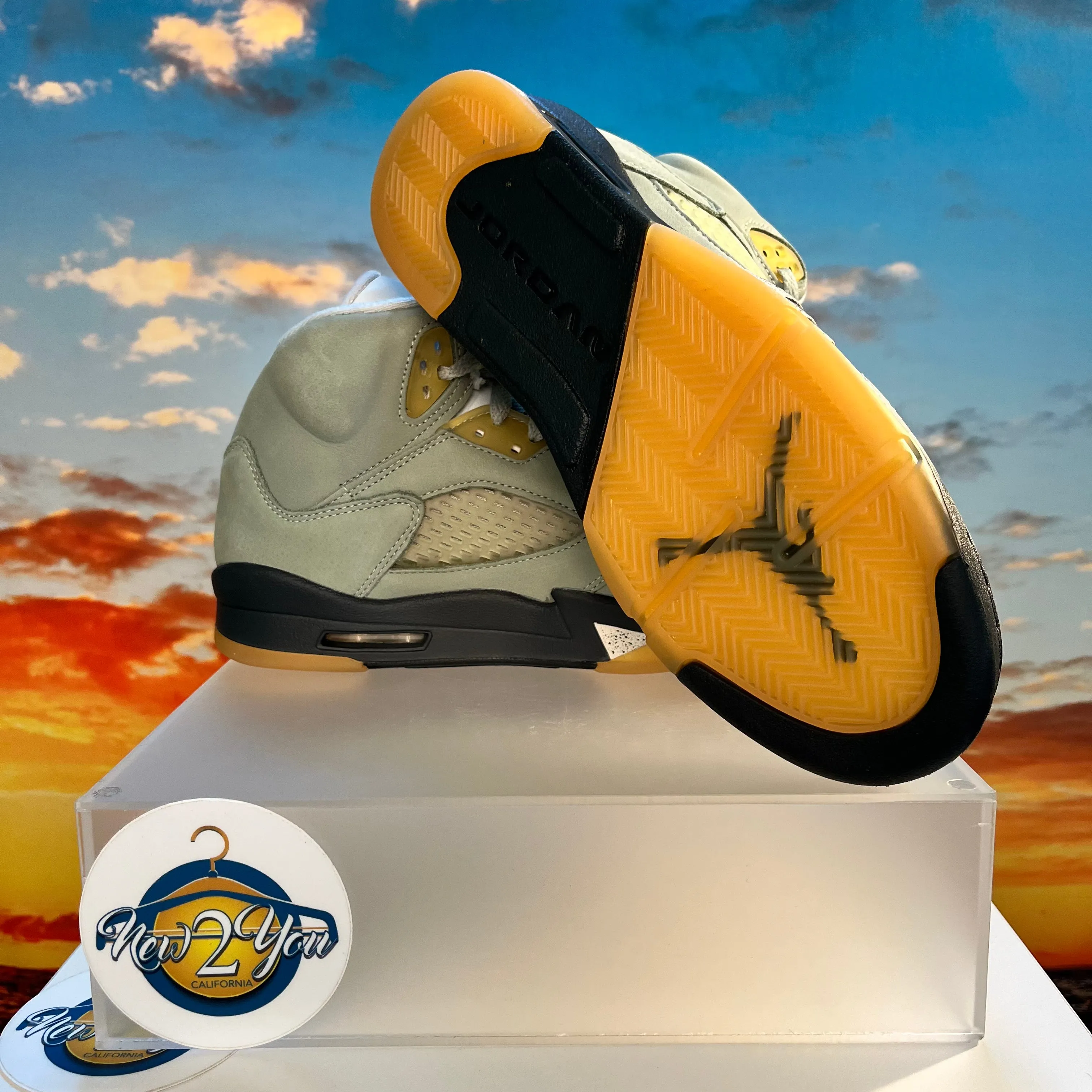 Air Jordan 5 Retro GS "Jade Horizon"