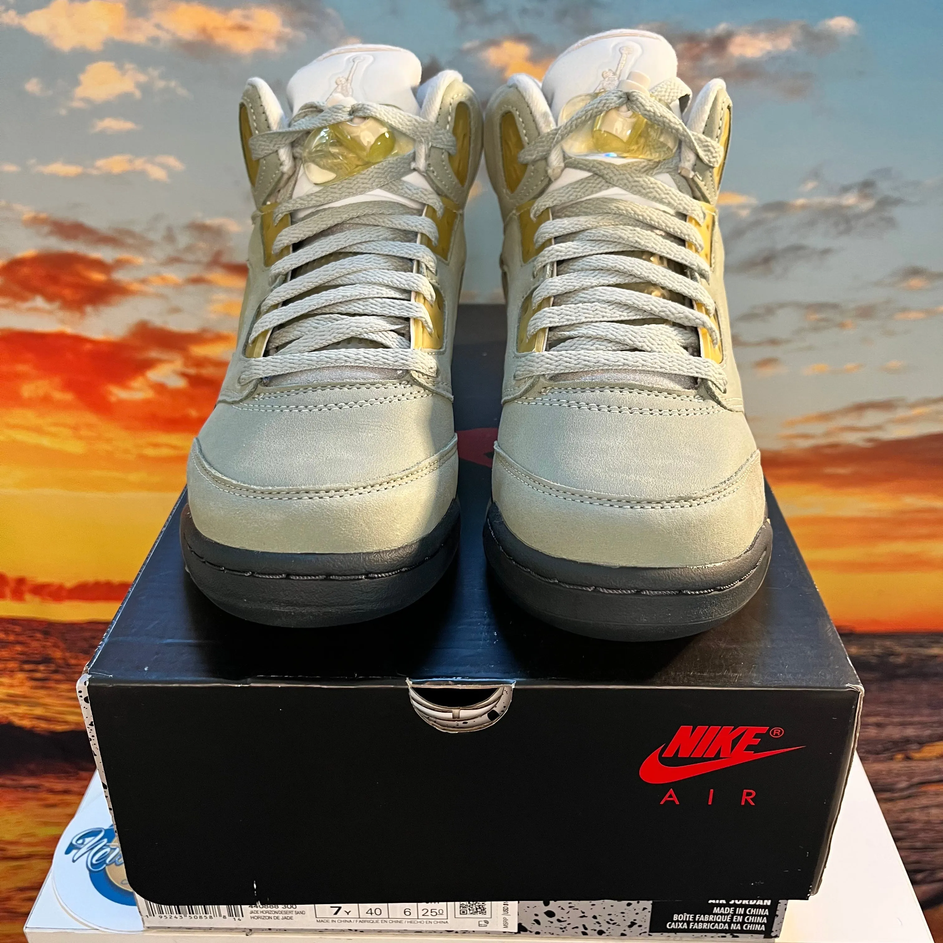 Air Jordan 5 Retro GS "Jade Horizon"