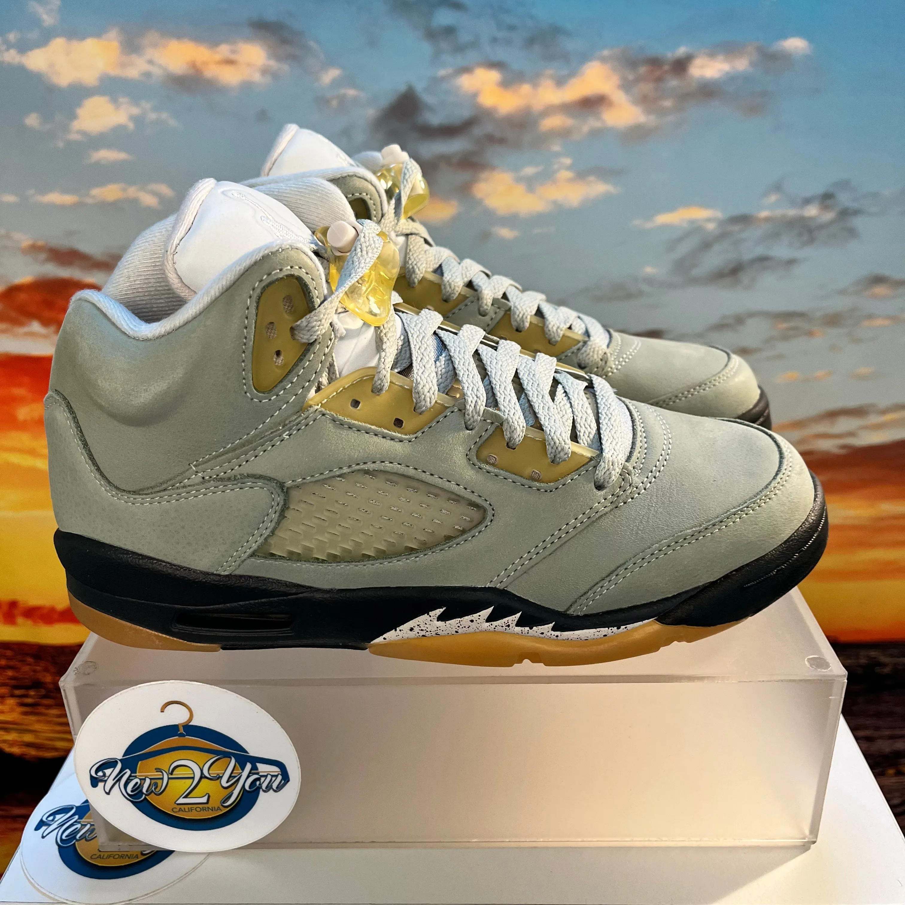 Air Jordan 5 Retro GS "Jade Horizon"