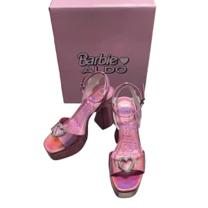 Aldo Barbie Platform Heeled Sandals Women Size 9