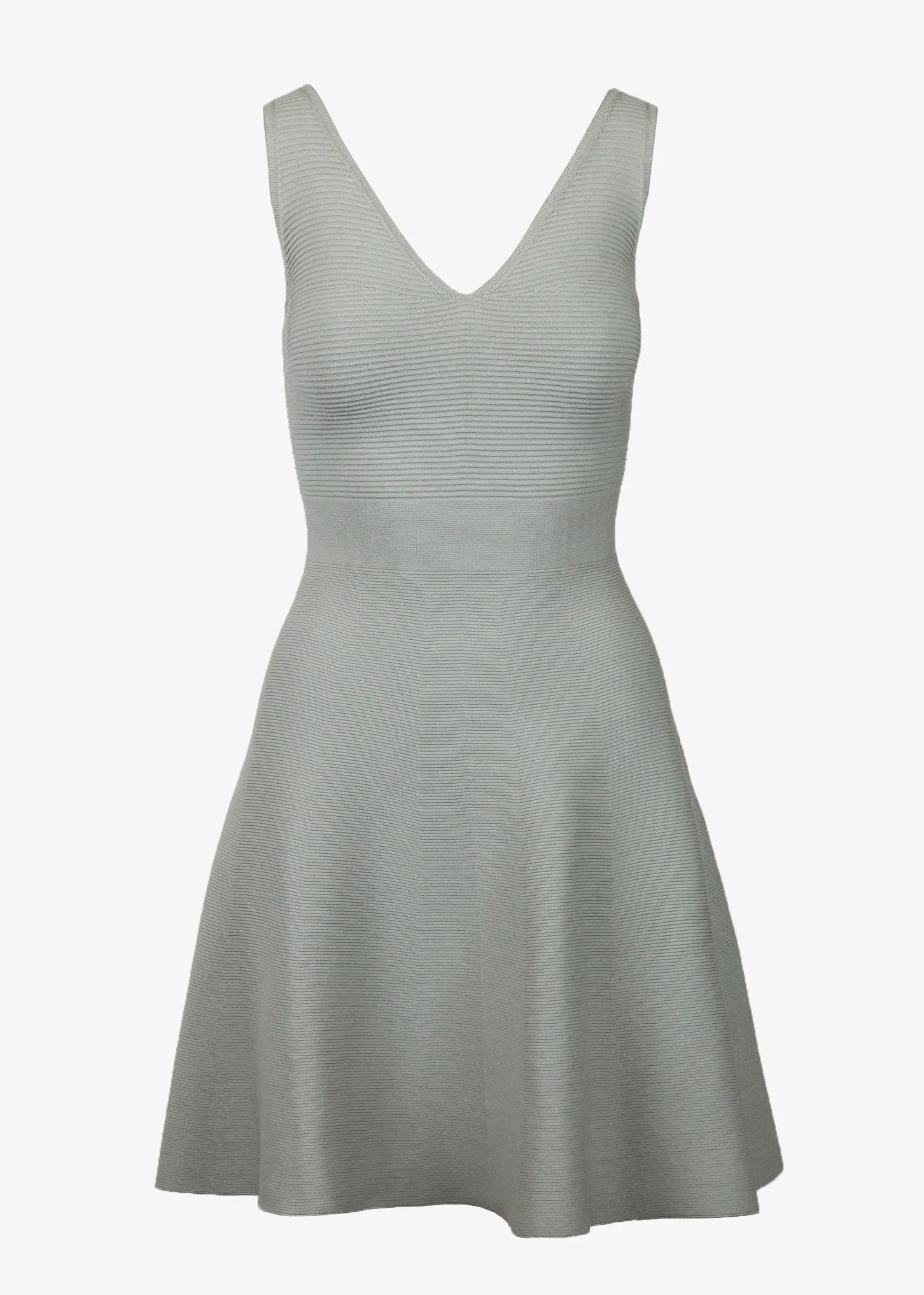 ALEXANDRA A-LINE DRESS - CEMENT GREY