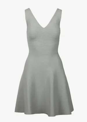 ALEXANDRA A-LINE DRESS - CEMENT GREY