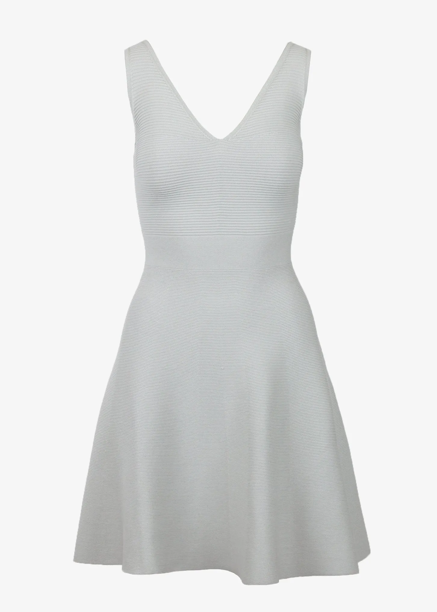 ALEXANDRA A-LINE DRESS - LIGHT HEATHER GREY