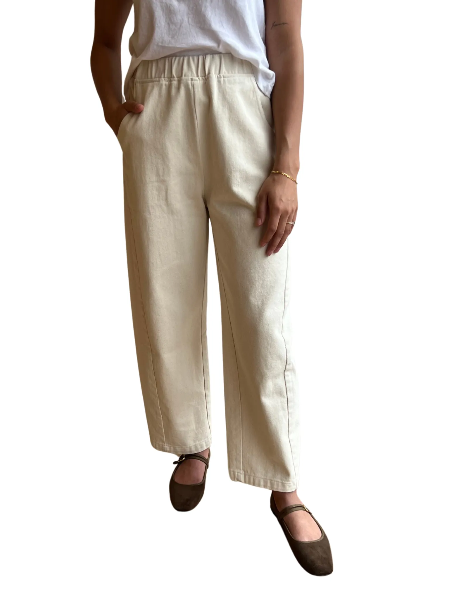 Arc Pants in Naturel