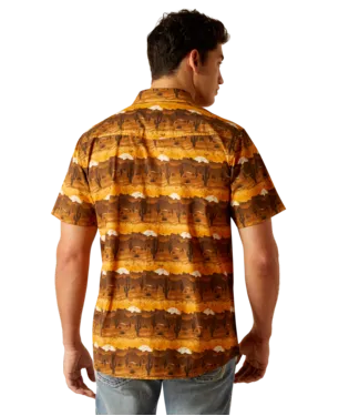 ARIAT HEATH RETRO FIT SNAP SHORT SLEEVE