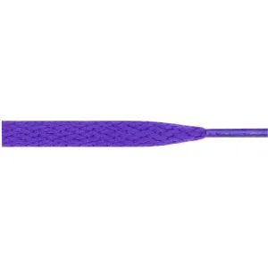Athletic Flat 5/16" - Purple (12 Pair Pack) Shoelaces