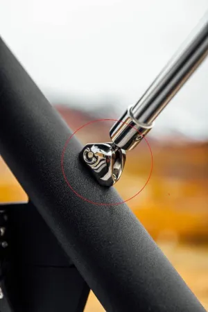 Axis Side Flat Mount W/Permannent Pin