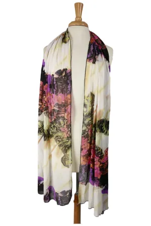 AYALA Long & Wide Sheer Shawl