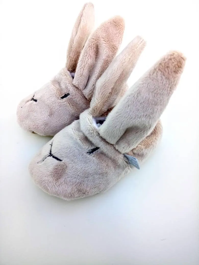Baby bunny slipper shoes