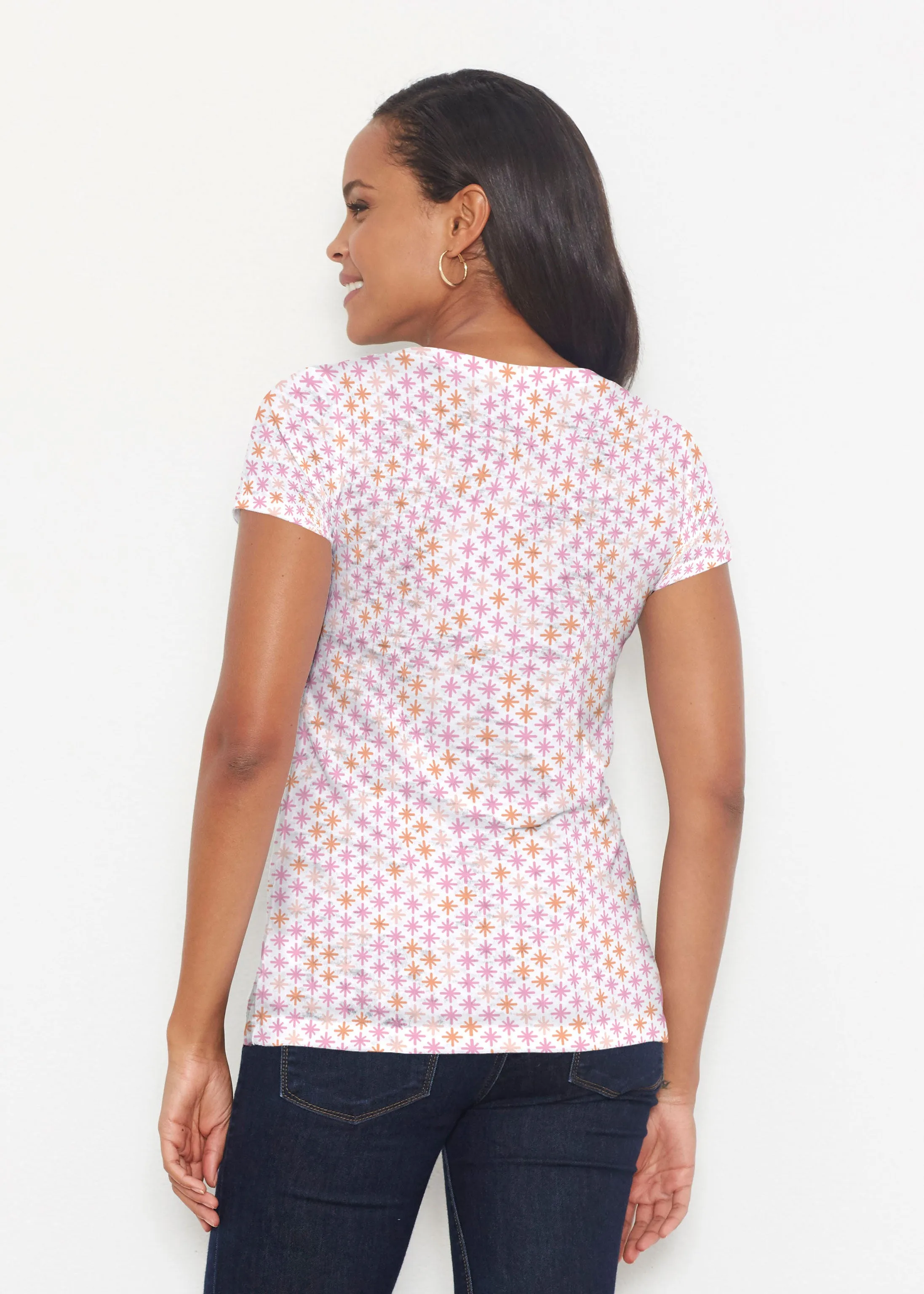 Bangles & Dots (8022) ~ Short Sleeve Scoop Shirt