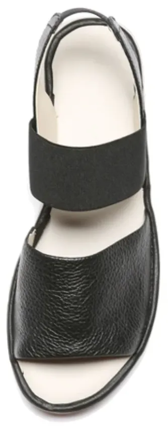 Banzai leather platform sandals