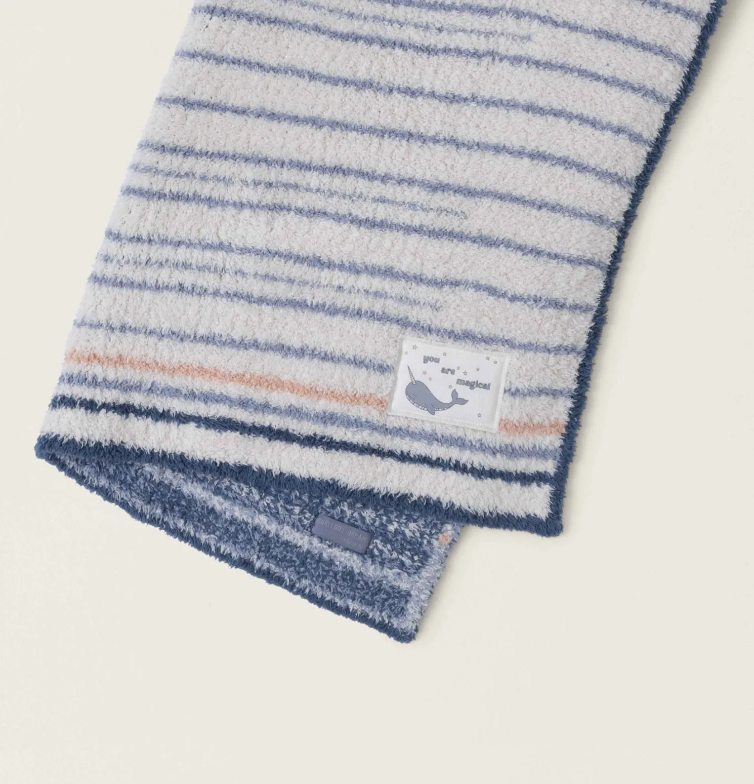 Barefoot Dreams CozyChic® Narwhal Stroller Blanket