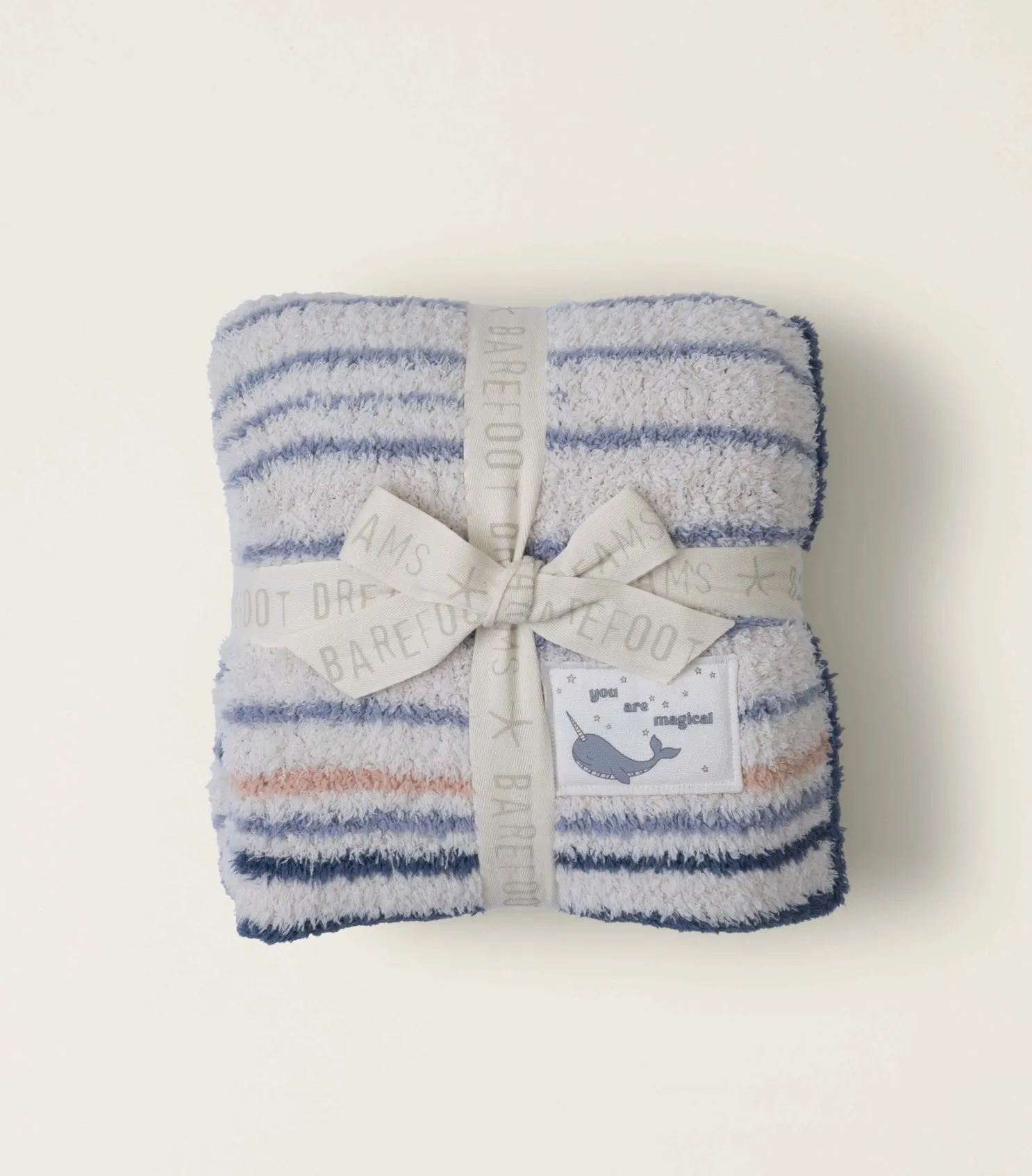 Barefoot Dreams CozyChic® Narwhal Stroller Blanket
