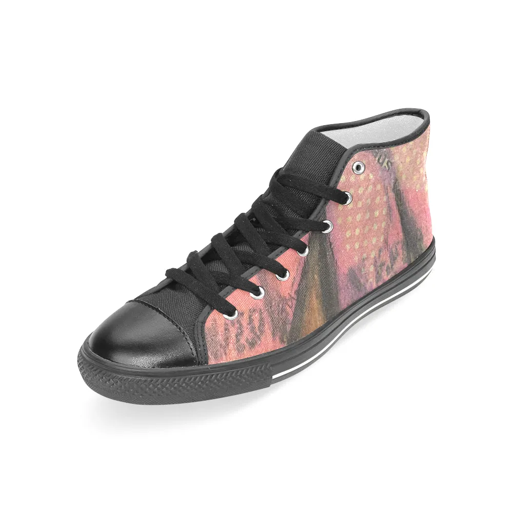 beautytoo Women's Classic High Top Canvas Shoes