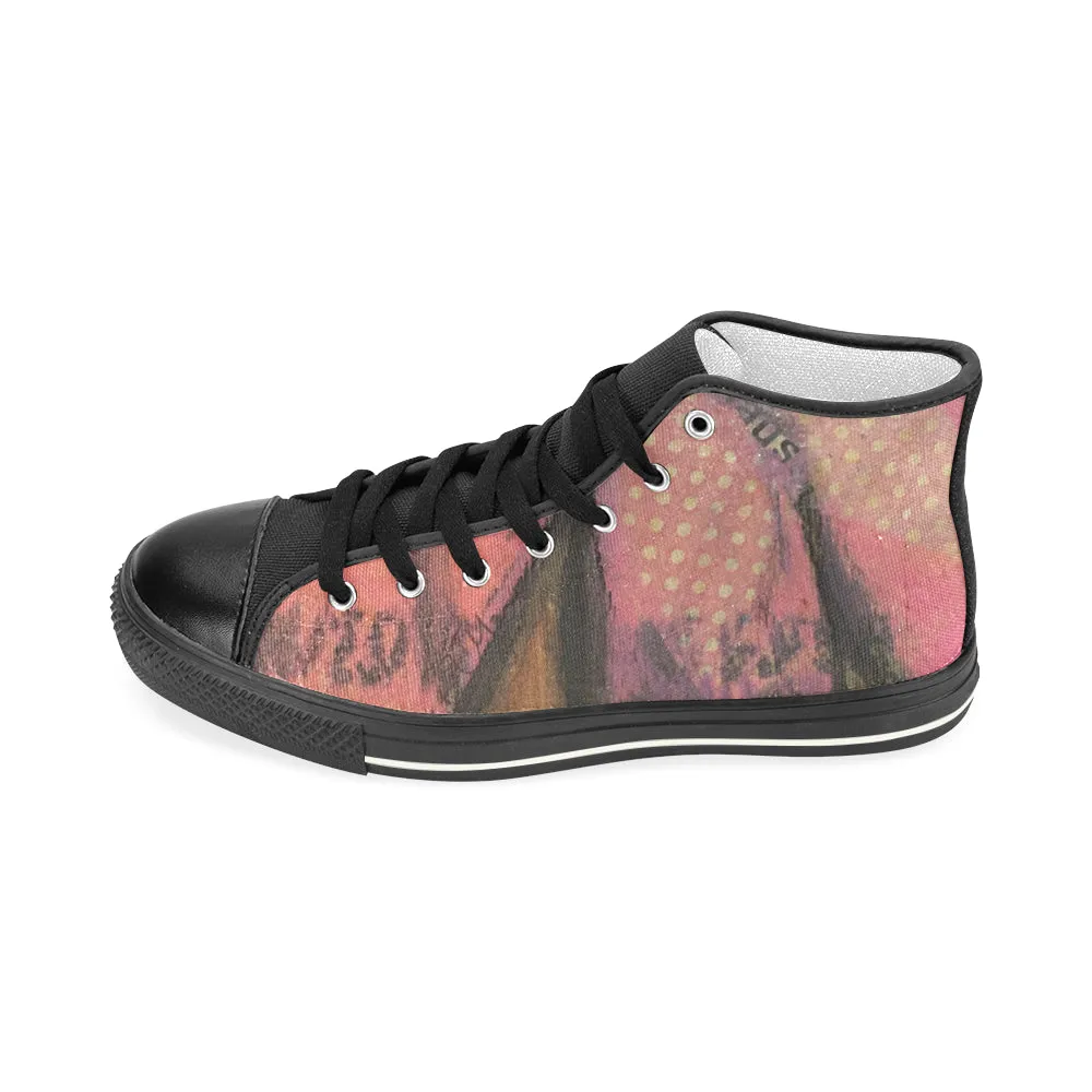 beautytoo Women's Classic High Top Canvas Shoes