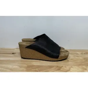 Birkenstock Papillio Namica Metallic Antique Black Women's Size 8 N 39 Sandals