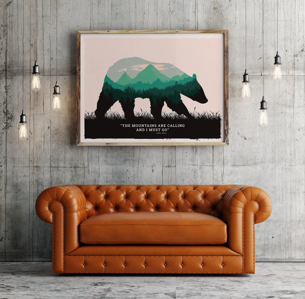 Black Bear Poster