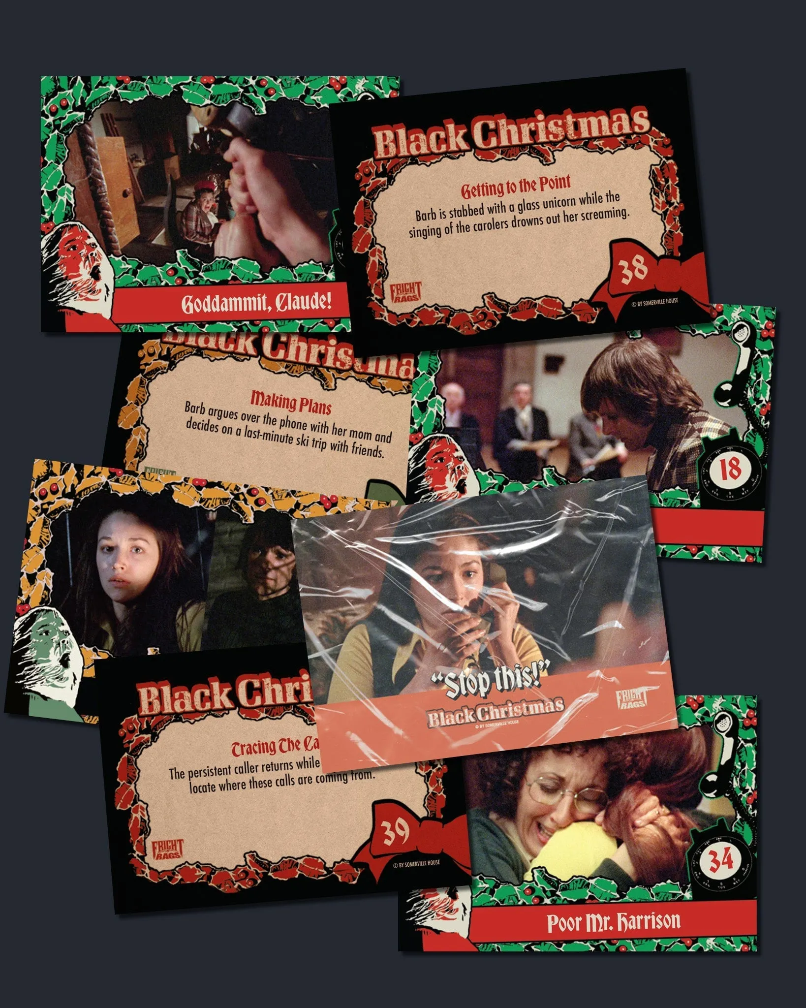 Black Christmas Trading Cards - Factory Box
