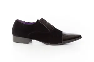 Black Patent/Suede Shoes