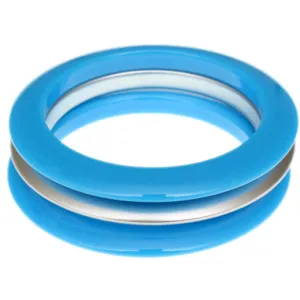 Blue 3-Piece Stacked Bracelet Set