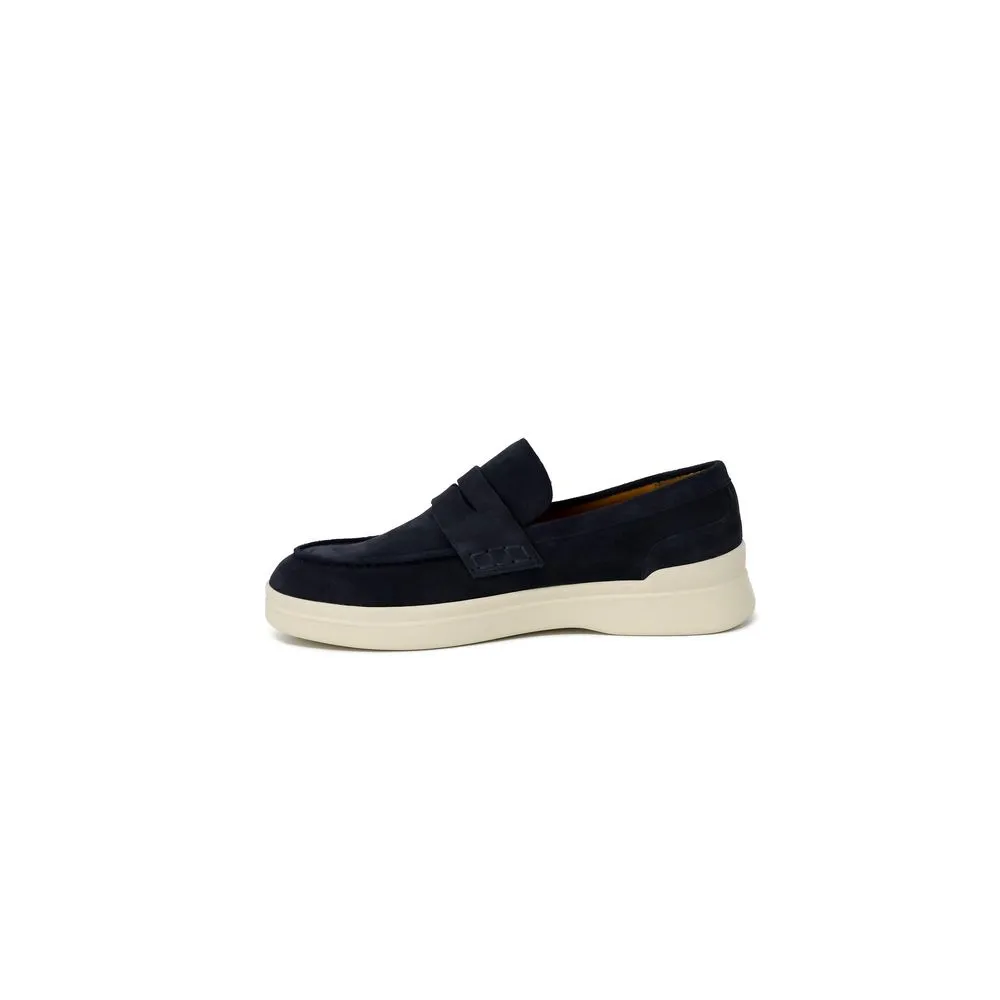 Blue Suede Leather Casual
