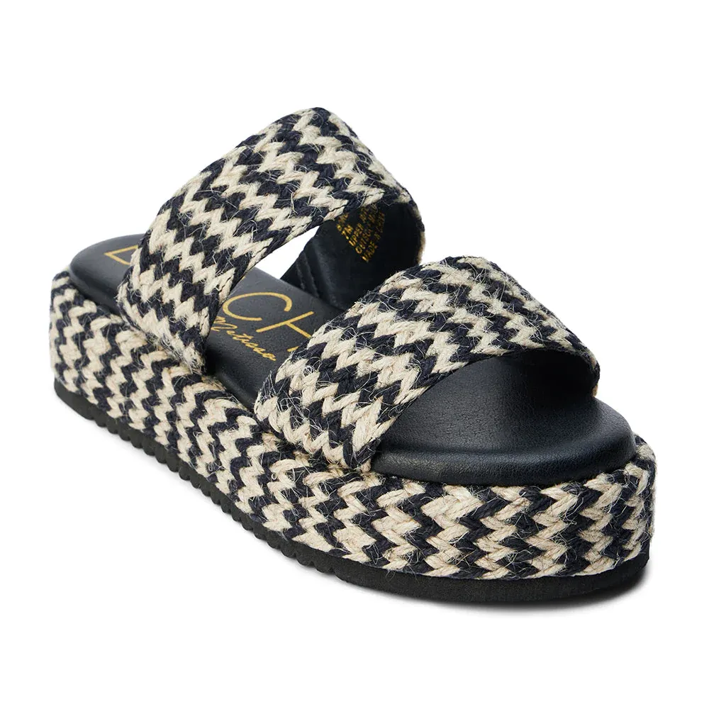 Borderline Platform Sandal / Black Multi