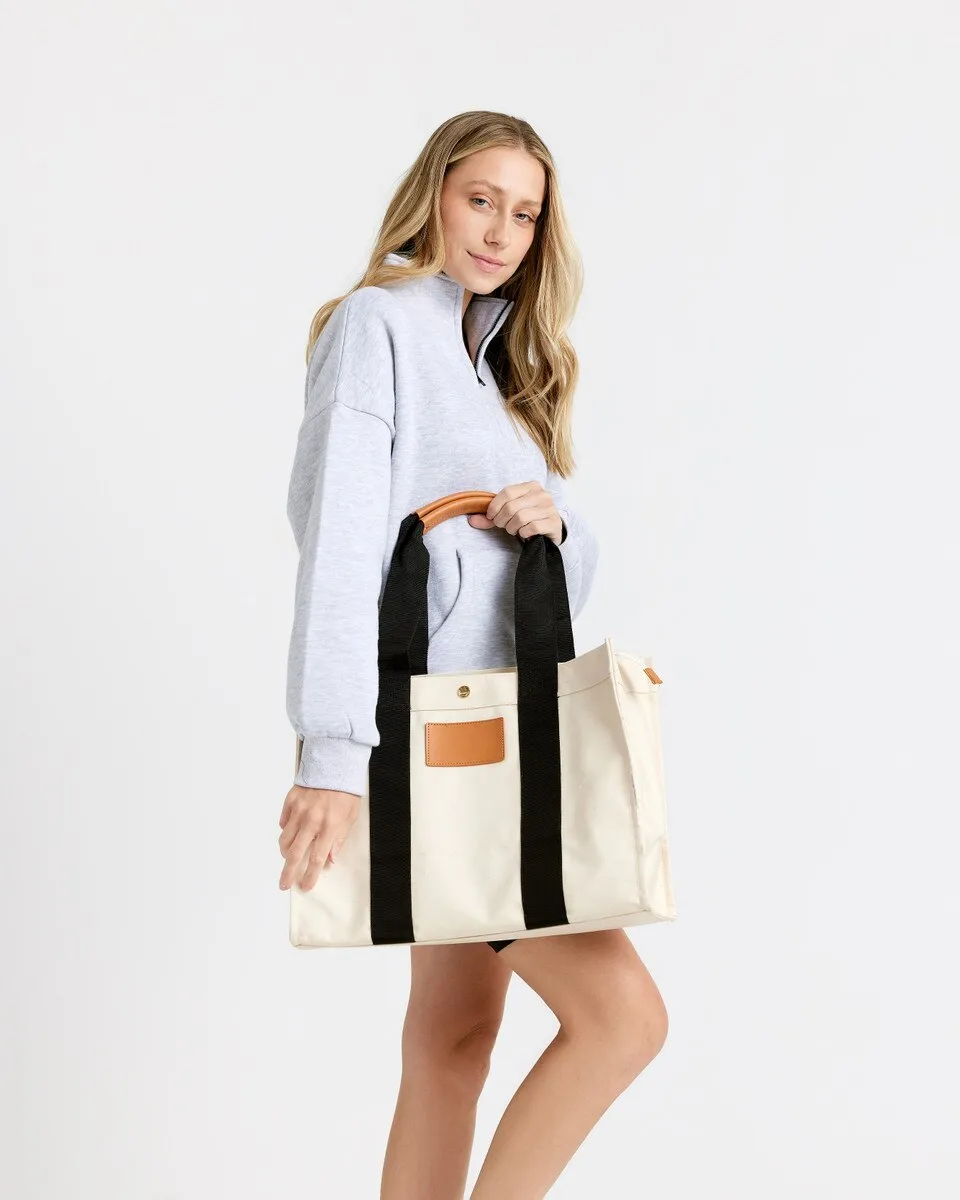 Boulevard - "Tilly" Large Canvas Tote
