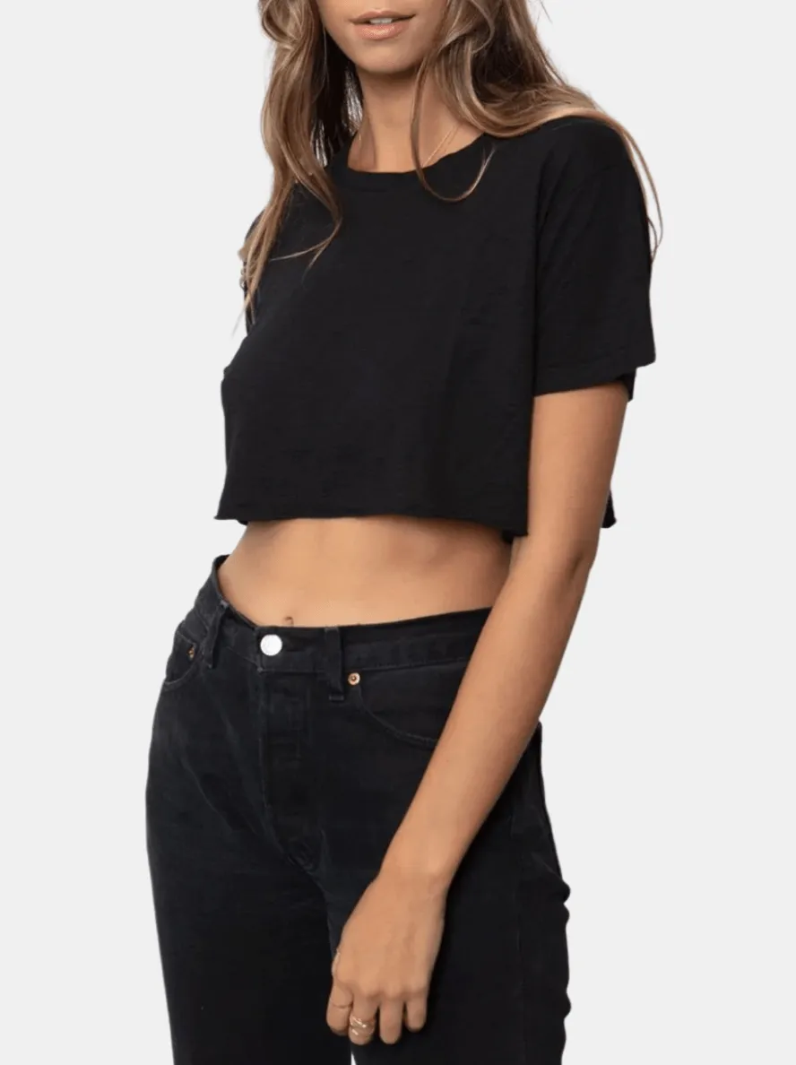 Boyfriend Crop Tee