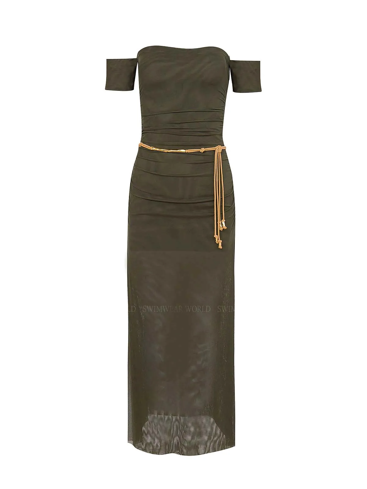 Brine Detail Long Dress