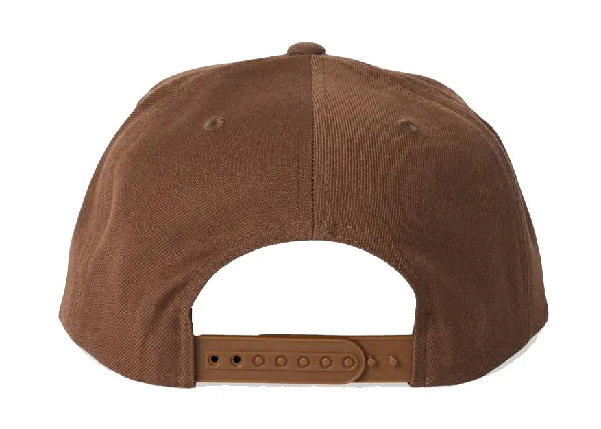 Brixton Oath III Snapback Bison Whitecap