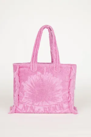 Bubblegum | Terry Tote Beach Bag