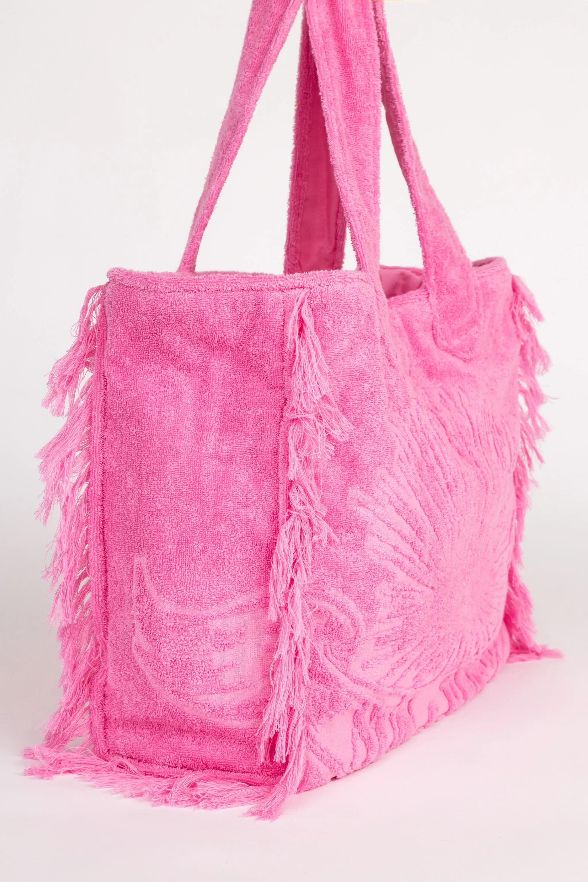 Bubblegum | Terry Tote Beach Bag