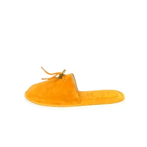 Buscemi Mens Greenwich Orange Suede Slippers