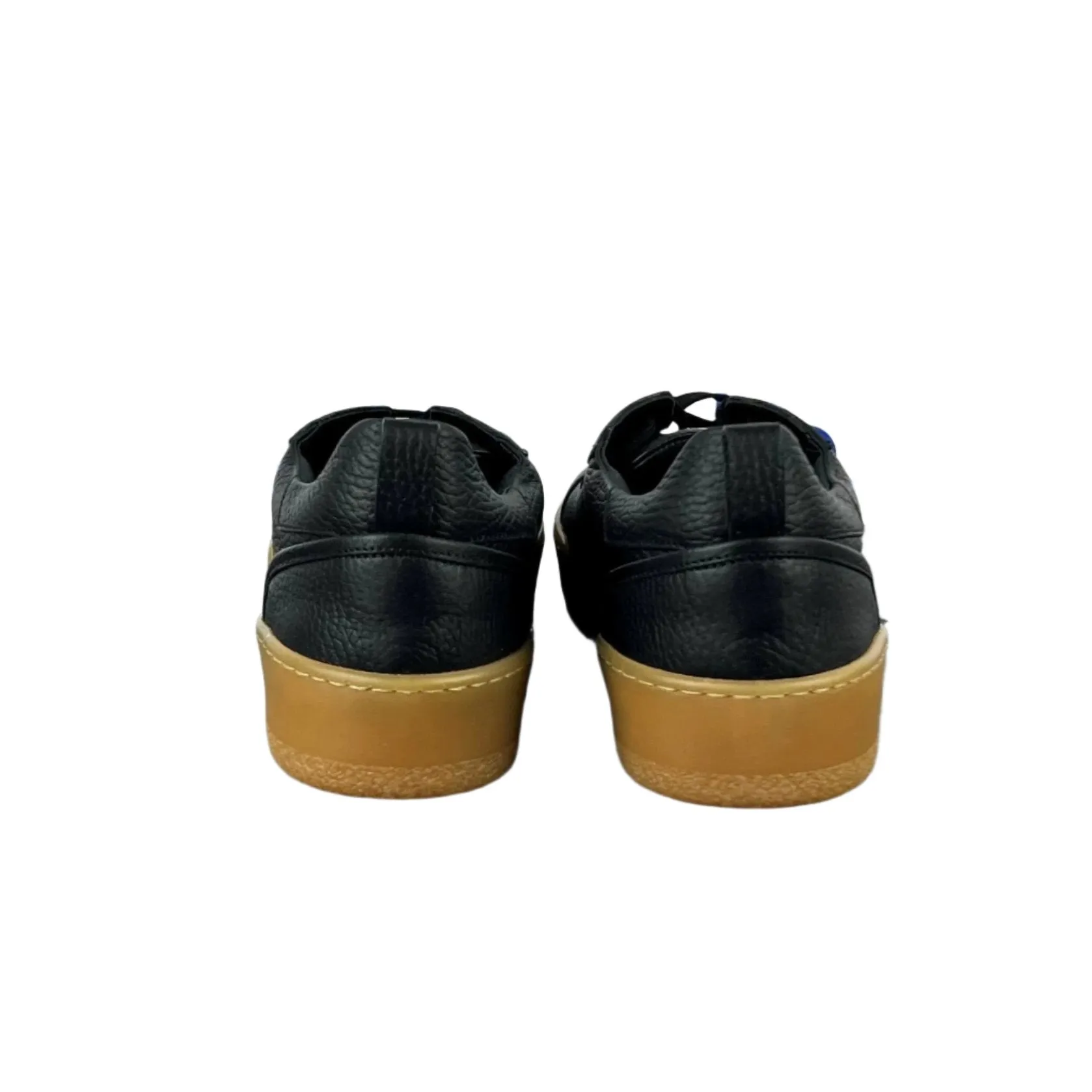 Buscemi Men's Score Alce Black Leather Sneakers SAMPLE