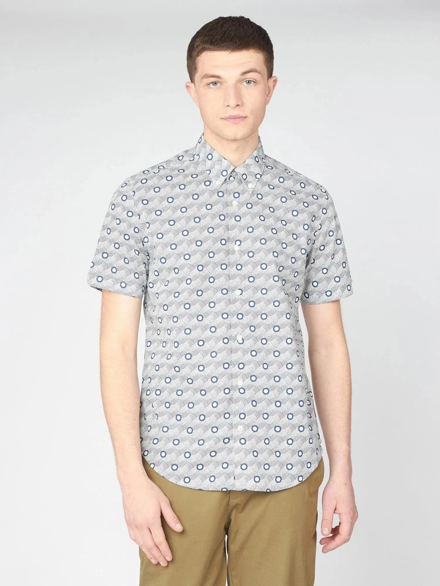 Camisa Retro Print
