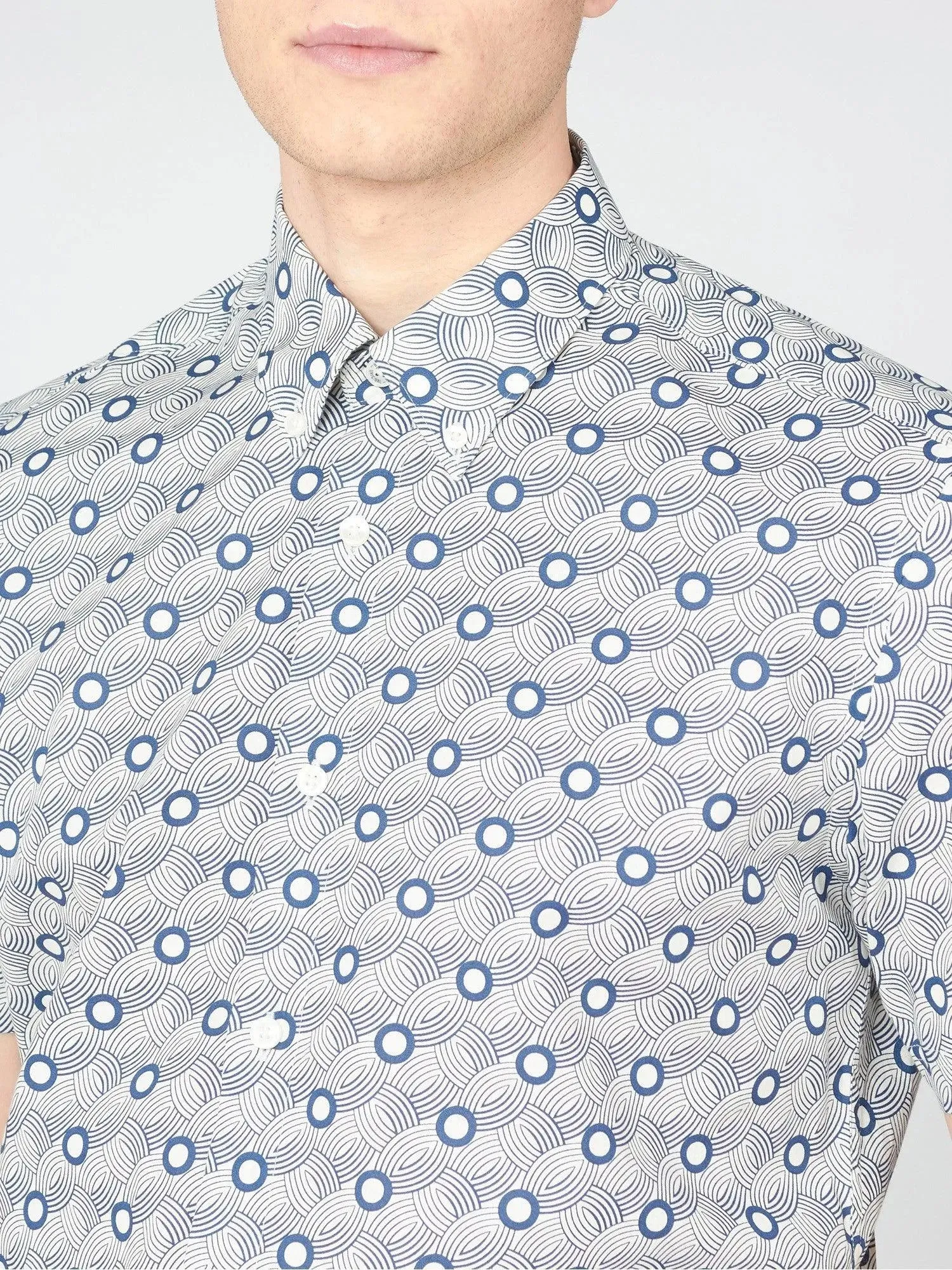 Camisa Retro Print