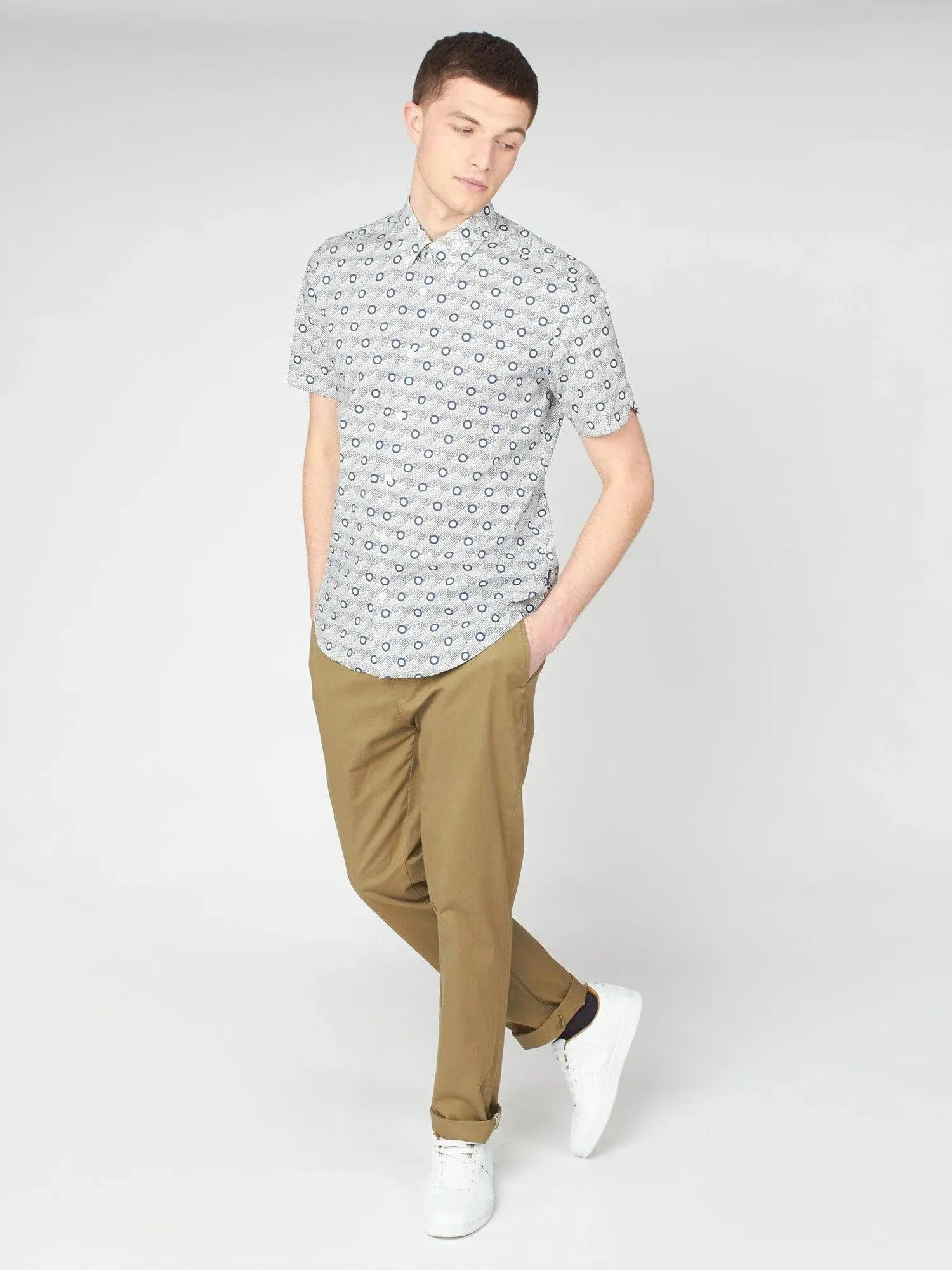 Camisa Retro Print