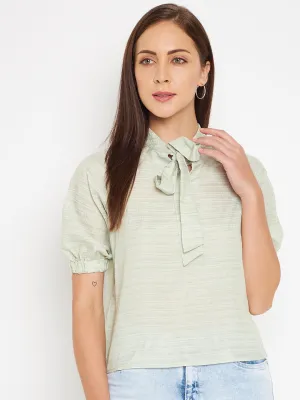 Camla Barcelona Green Top