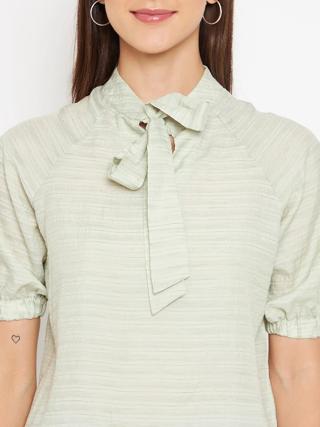 Camla Barcelona Green Top
