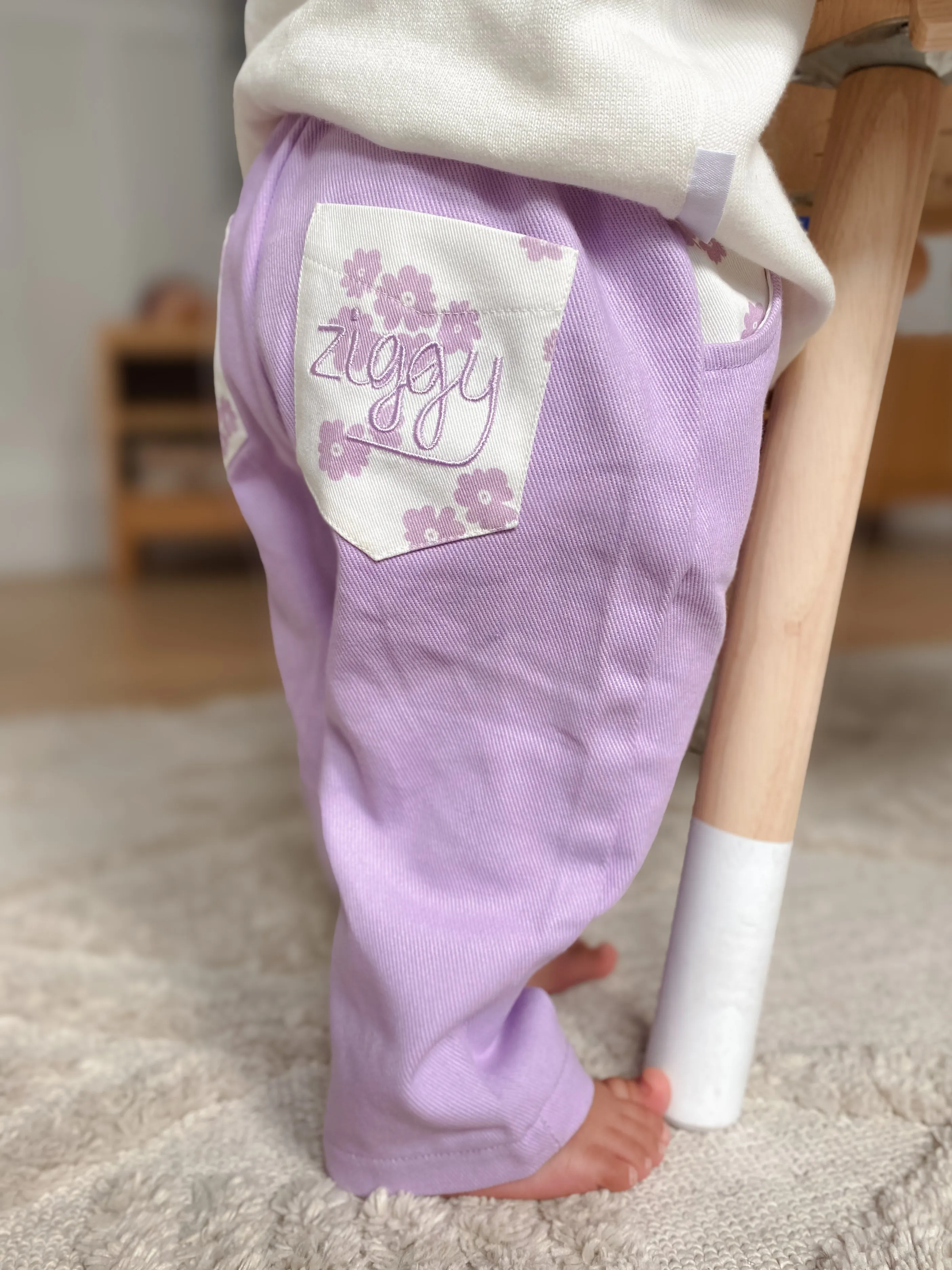 CANVAS PANTS | IRIS