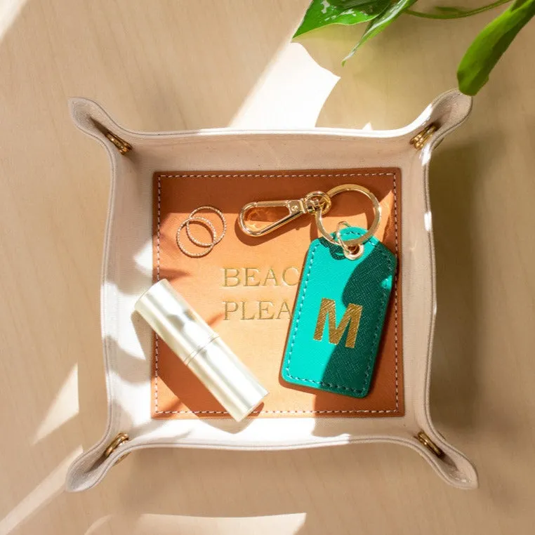 Canvas Valet Tray