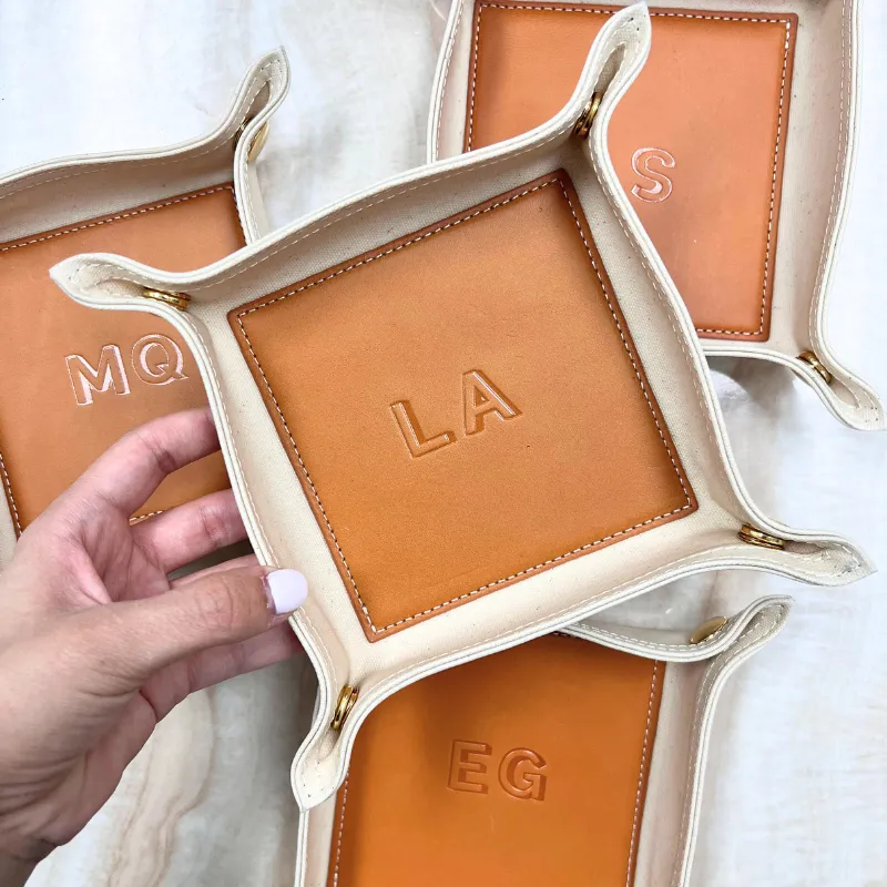 Canvas Valet Tray